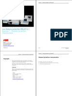 SEP671 REL670 Exercise 1 Distance Protection Characteristics