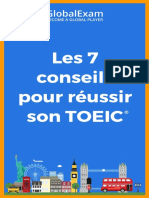 Ebook - Les 7 Conseils Pour Réussir Son TOEIC