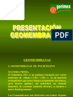 Presentación Geomembrana