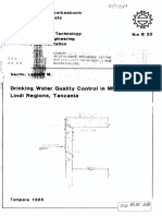 Tanzania Water Quality Old Report PDF