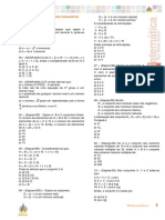 Exercicios Extras Matematica - Conjuntos e Funcoes PDF