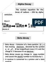 Alpha, Beta, Gamma Decay PDF