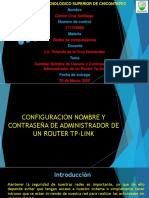 Cambio de Nombre de Usuario y Contraseña de Administrador de Un Router