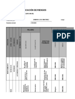 Matriz de Identificación de Riesgos