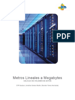 Metologia de Digitalización - Metros Lineales A MB