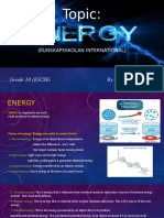 Energy Grade 10 IGCSE