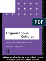 (Diana C Pheysey) Organizational Cultures Types A PDF