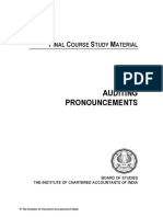 Auditing Pronouncement