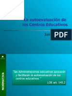 Autoevaluación Centros