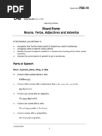 Word Form STUDENTS PDF