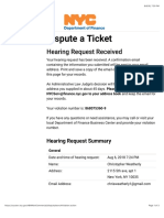 Dispute A Ticket