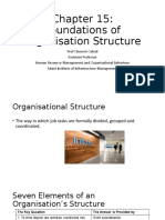 Chapter 15 Organisational Structure