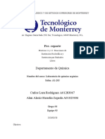 Laboratorio de Química Orgánica - Prácticas 11 y 12