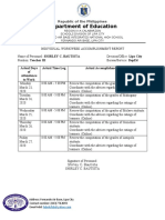 2ndWeekINDIVIDUAL WORKWEEK ACCOMPLISHMENT REPORT SCB