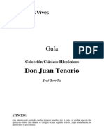 Guia Don Juan Tenorio