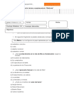 Evaluación Lectura Complementaria Ritalinda