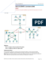 10.2.2.8 Packet Tracer - DNS and DHCP Instructions IG