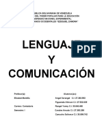 Lenguaje y Comunicación