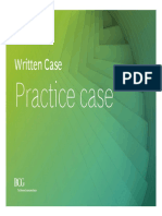 BCG Written Case PDF