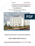 DSP 15scheme Lab Manual PDF