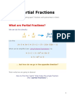 Partial Fractions PDF