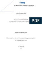 Formulación de Proyectos de Tecnología Educativa - Actividad 1