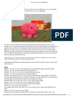 Crochet Pig Pattern PDF