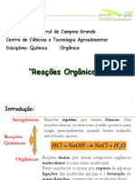 Reações Orgânicas PDF