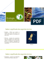 Especialidade Ecología 