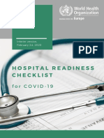 Hospital Readiness Checklist PDF