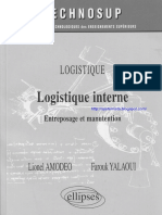 Logistique Interne - Entreposage Et Manutention