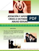 Atencion y Apoyo en Crisis A Victimas de Abuso Sexual