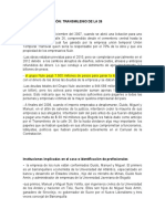 Etica CASO DE CORRUPCIÓN TRANSMILENIO DE LA 26