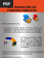 Rendicion de Cuentas Publicas