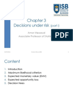 CH 03 Decision Under Risk - Part I