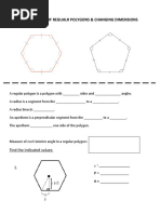 N 4-5 Area of Regular Polygons Changing Dimensions