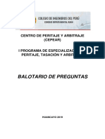 Balotario Curso de Peritos CIP CDJ PDF