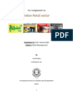 Indian Retail Sector: An Assignment On