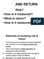 Chapter 6 - Risk and Return