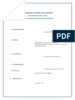 Programa Educativo SM Alcohol