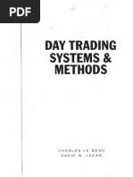 Day Trading - Systems & Methods C Le Beau & D W Lucas PDF