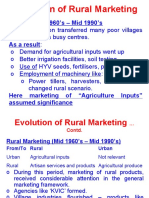 Evolution of Rural Marketing