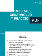 Proceso, Desarrollo y Reaccion