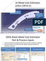 SEER-Sheet Metal Cost Estimator Overview