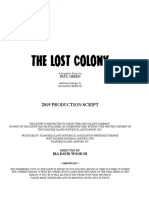 The Lost Colony 2019 PDF