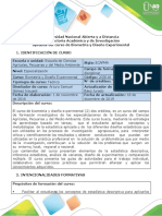 Syllabus Del Curso Biometría y Diseño Experimental