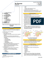 445 CMED 222 Pathology of The Pancreas PDF