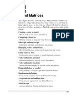 Mathcad - Matrix