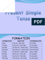 1 Present Simple Tense