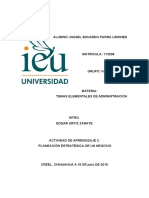 Tarea 2 ADMINISTRACION IEU